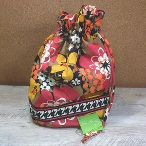 Vera Bradley Multicolor Floral Drawstring Pouch